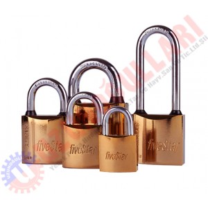 ASMA KİLİT SARI FİVESTAR 25MM ASMA KİLİT SARI FİVESTAR 25MM