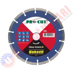 TESTERE ELMAS SOKETLİ 115*1,2*8,25*22 PRO-CUT İNCE