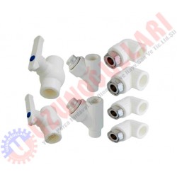 KOMBİ BAĞLANTI SETİ DİRSEKLİ 8'Lİ (DİZAYN)