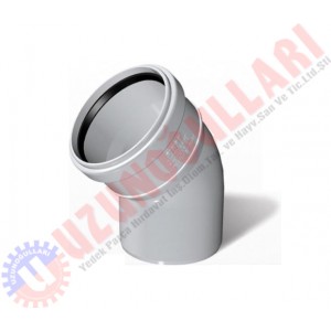 DİRSEK 100/45 PVC DİRSEK 100/45 PVC