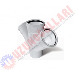 ÇİFT ÇATAL 100/100 PVC