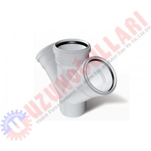 ÇİFT ÇATAL 100/100 PVC ÇİFT ÇATAL 100/100 PVC