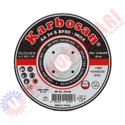 KARBOSAN İNOX METAL KESİCİ 115MM