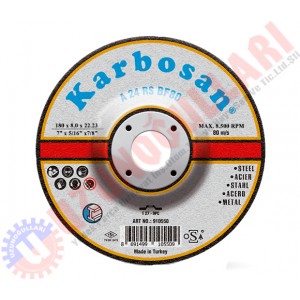 KARBOSAN TAŞLAMA TAŞI 180MM KARBOSAN TAŞLAMA TAŞI 180MM