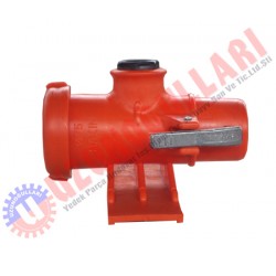 MANDALLI BORU AYAK ABOT 2,5 LUK 75 MM (PLASTİK MANDAL CONTA DAHİL)