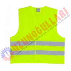 İKAZ YELEĞİ FOSFORLU(SARI)