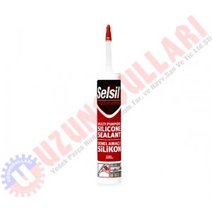 SELSİL BEYAZ SİLİKON 280GR. SELSİL BEYAZ SİLİKON 280GR.