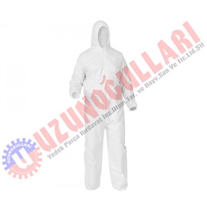 TEK KULLANIMLIK TULUM (COVERALL) M BEDEN TEK KULLANIMLIK TULUM (COVERALL) M BEDEN